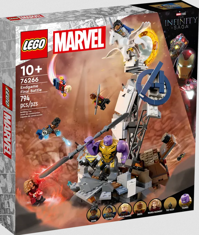 Lego Lego 76266 Marvel - Phase finale - Le dernier combat