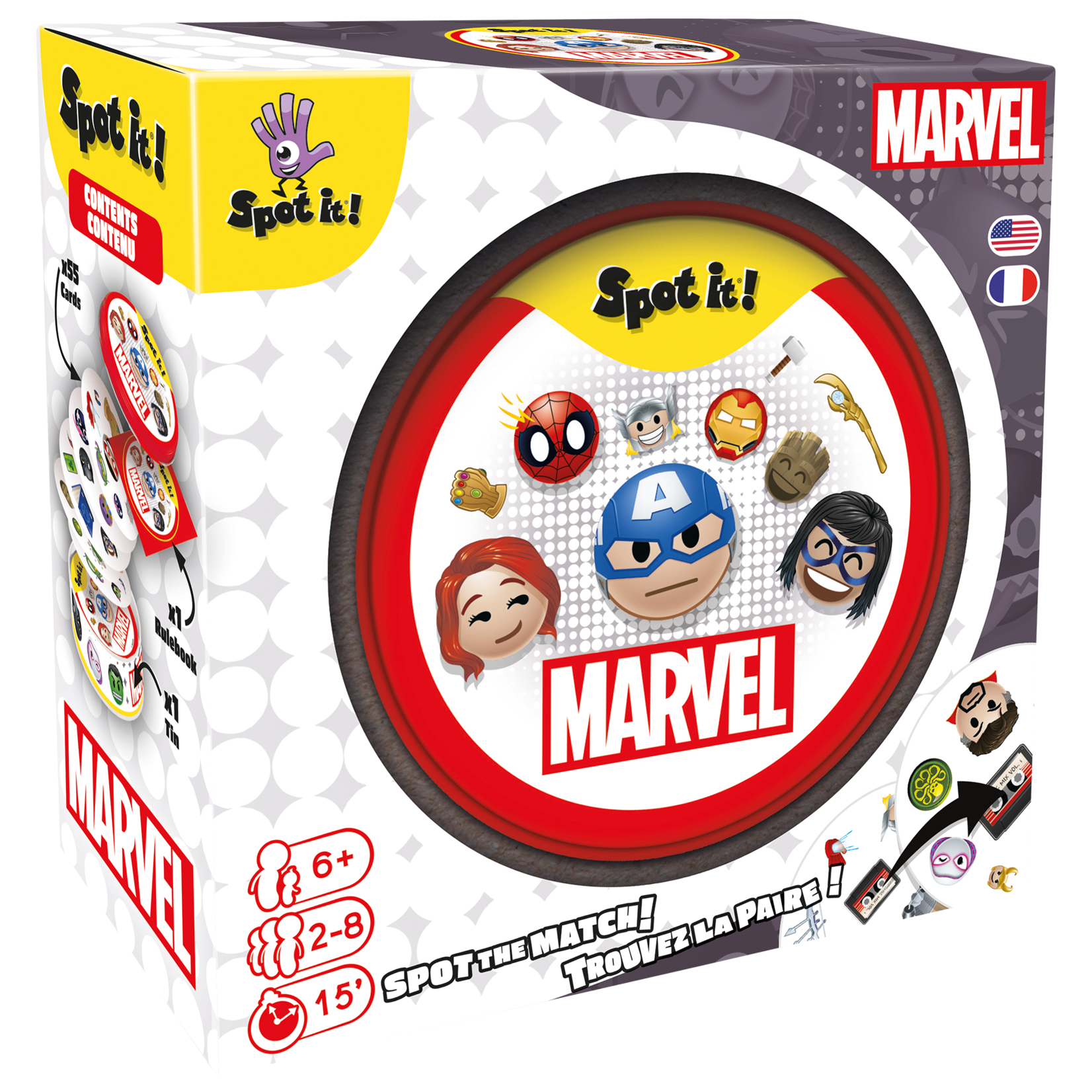 Zygomatic Spot it - Marvel (ML)