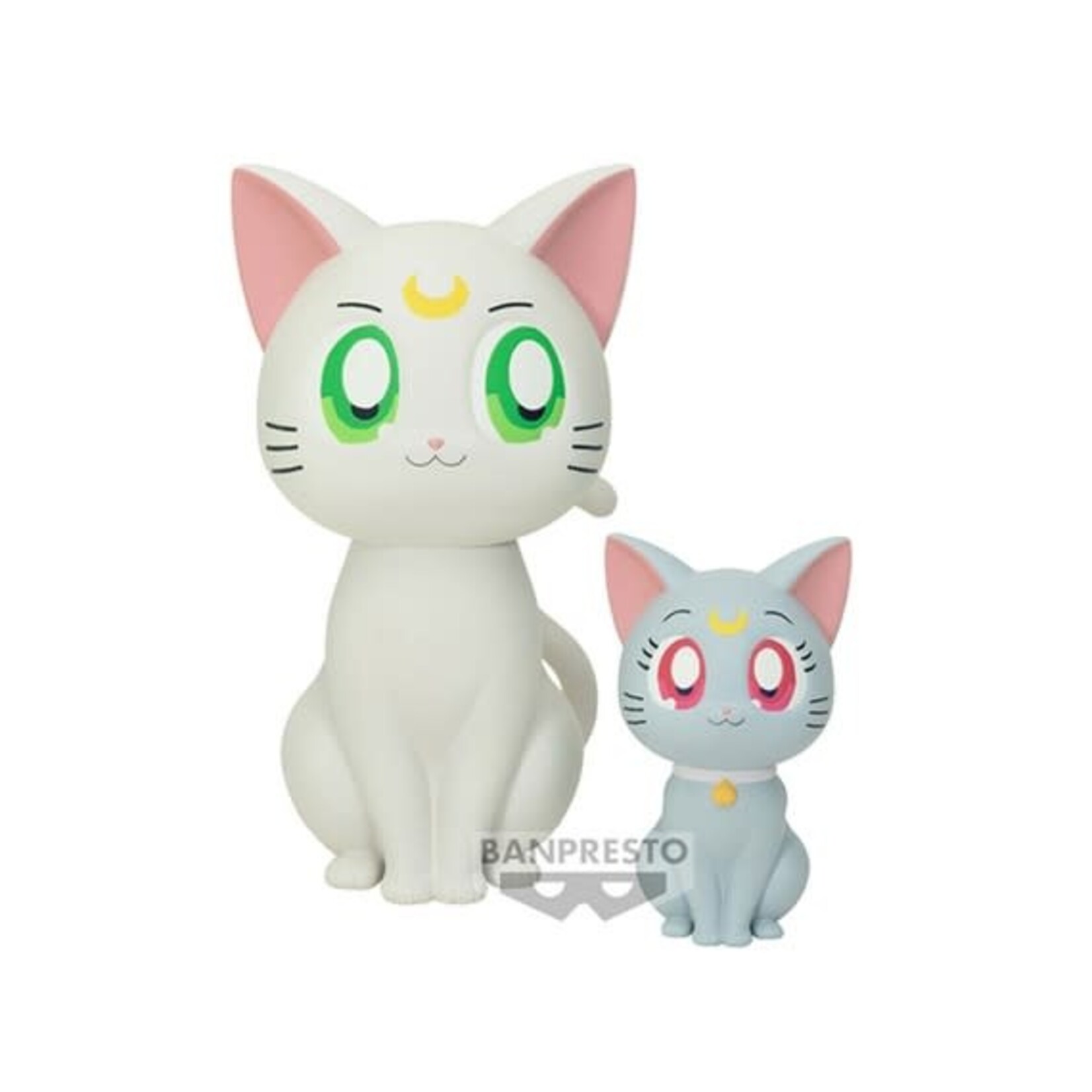 Banpresto Banpresto - Sailor Moon Cosmos Movie - Sofvimates Artemis & Diana 15cm