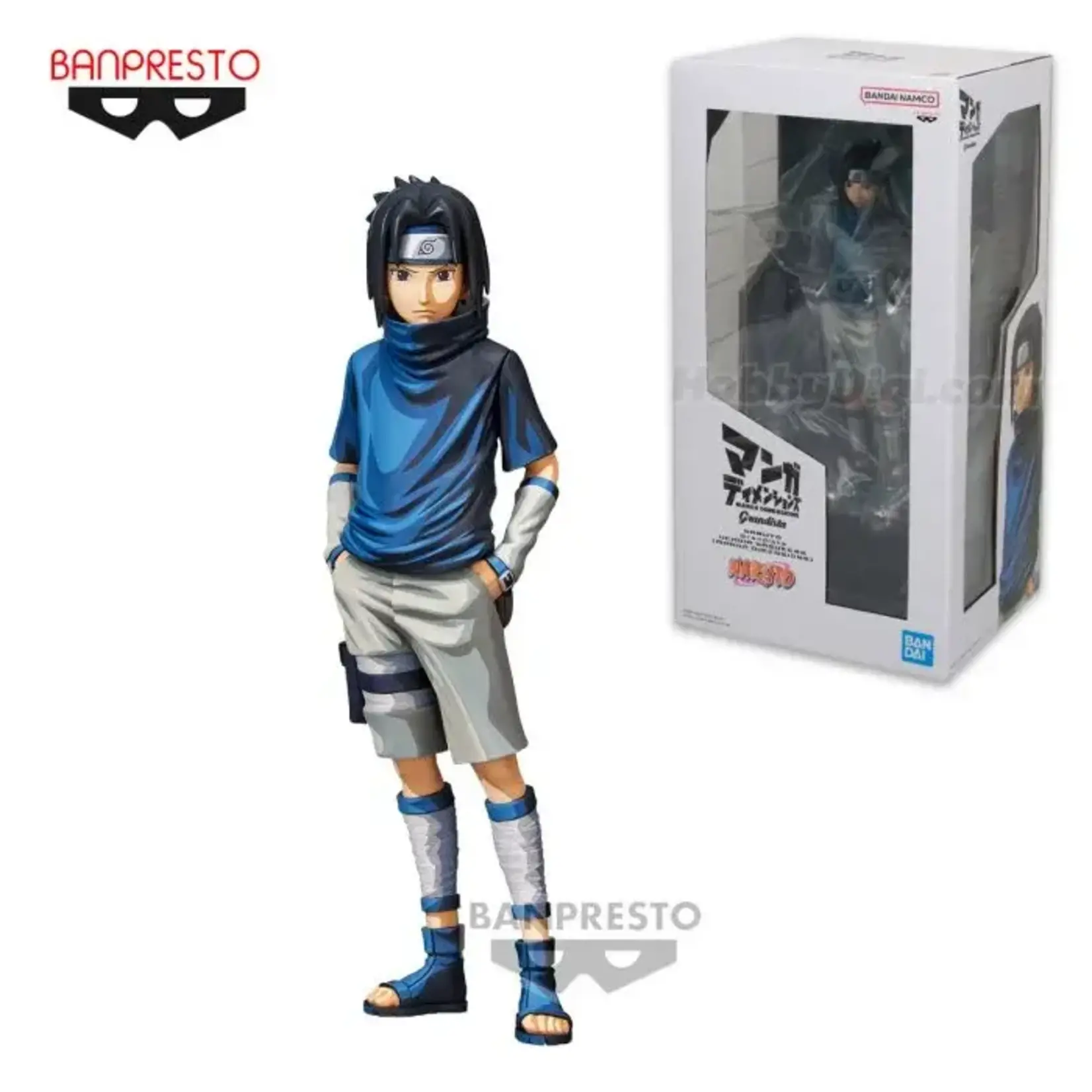 Banpresto Banpresto - Naruto - Sasuke Uchiha Grandista