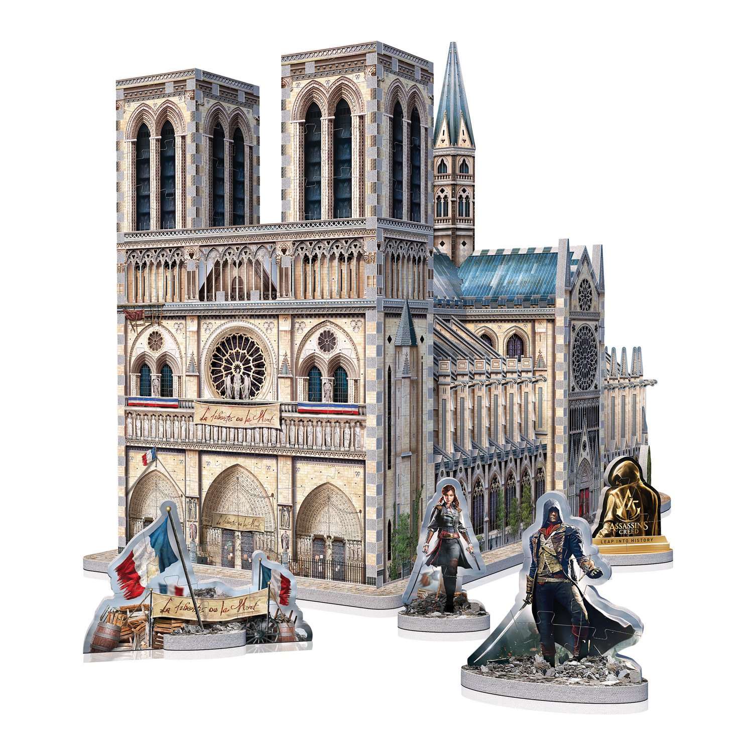 Wrebbit *****Wrebbit 3D - Assassin's Creed 860 pcs Notre-Dame