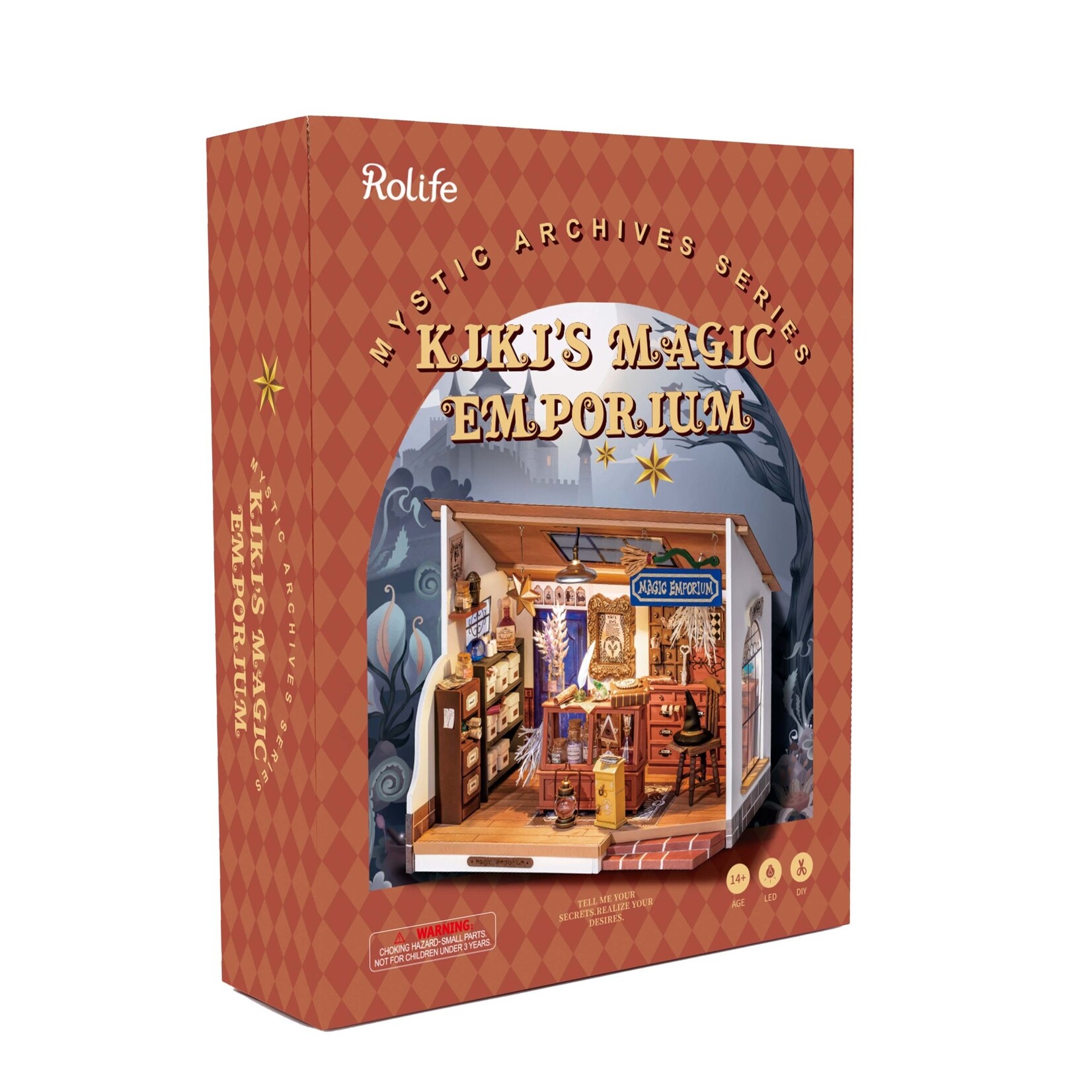 Robotime Rolife DG155 - Mystic Archives - Kiki's Magic Emporium