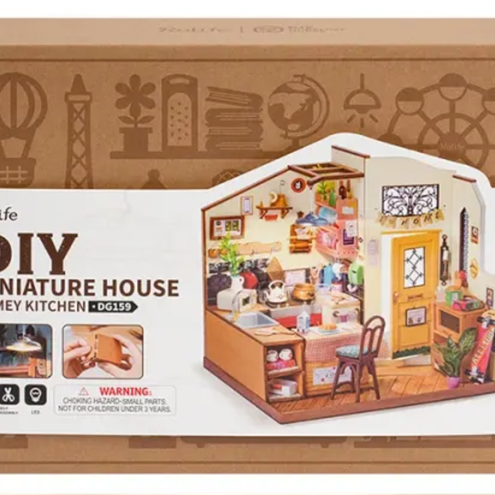 rolife Rolife - DIY Miniature House - Cozy Kitchen