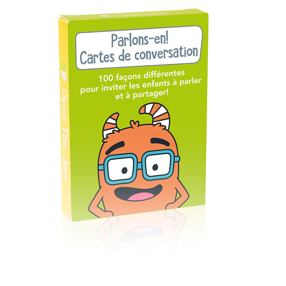 Open the joy Parlons-en! Cartes de conversation