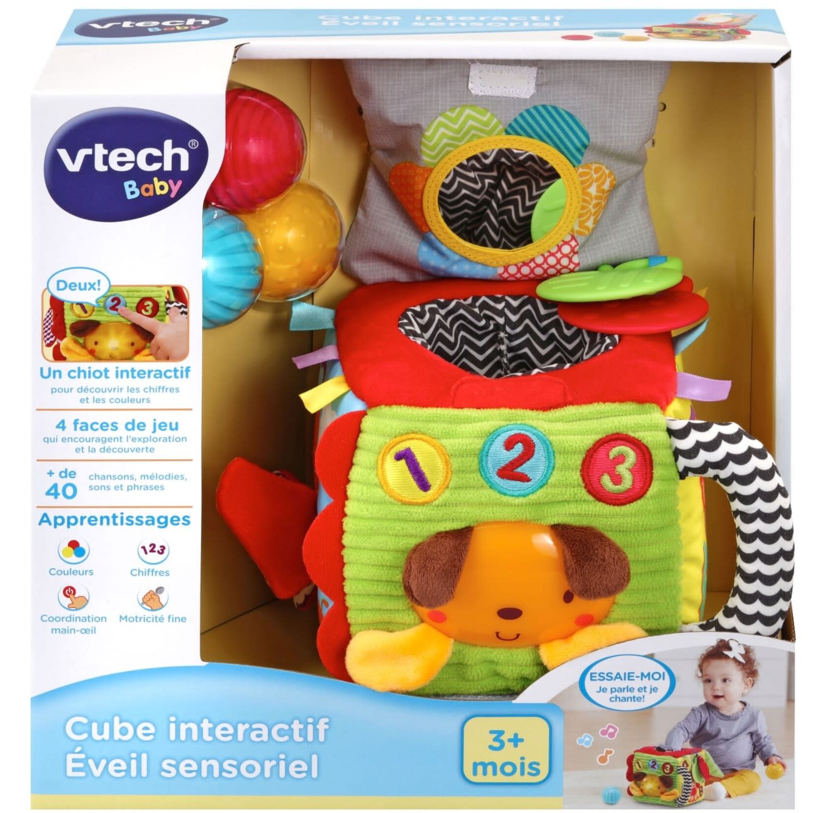 VTech *****VTech Baby - Cube interactif Éveil sensoriel