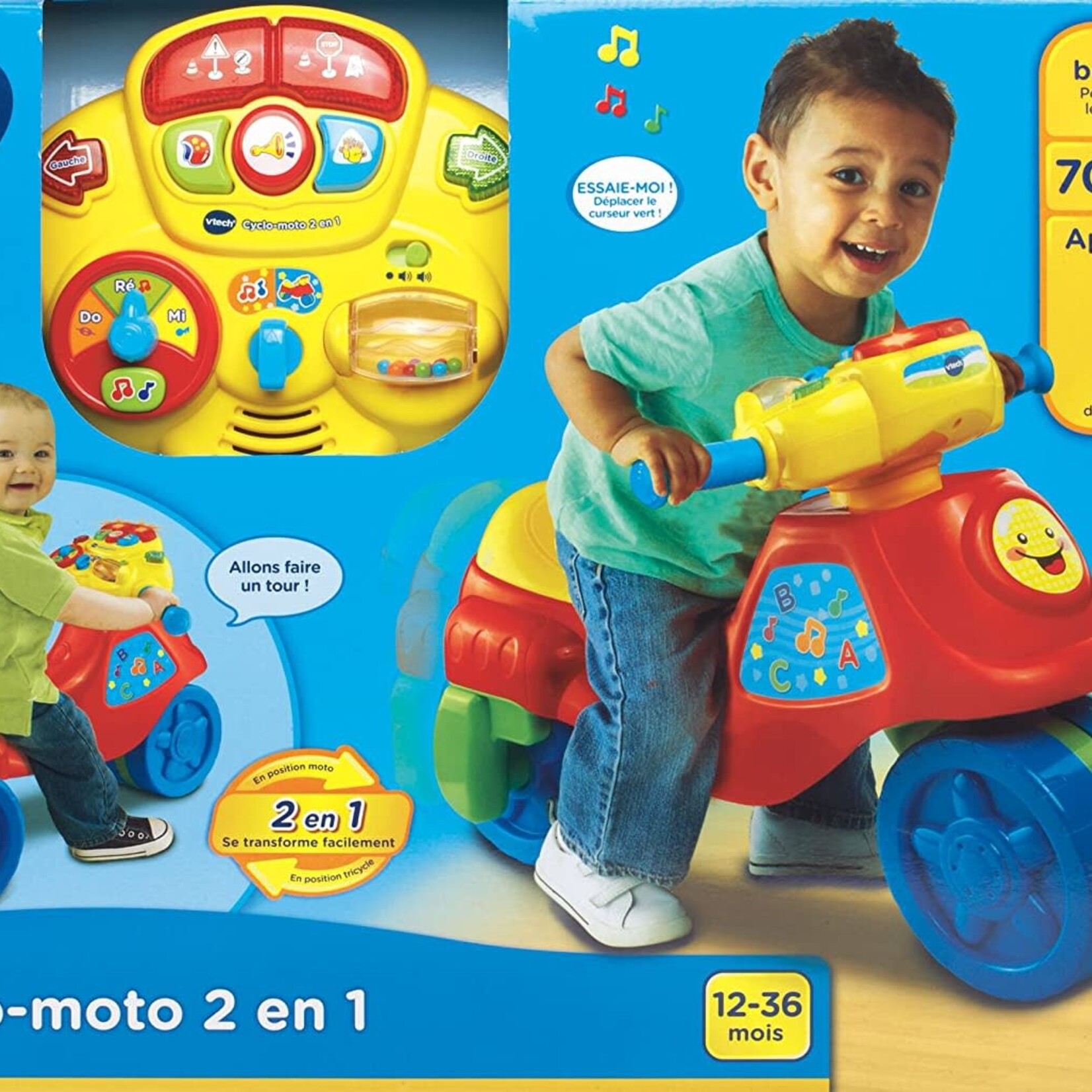 VTech VTech - Cyclo-moto 2 en 1