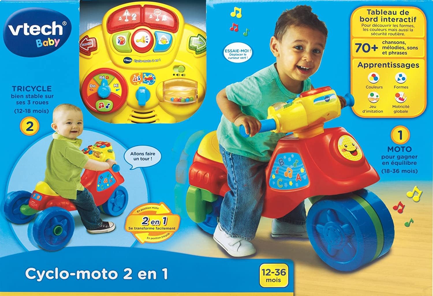 VTech VTech - Cyclo-moto 2 en 1