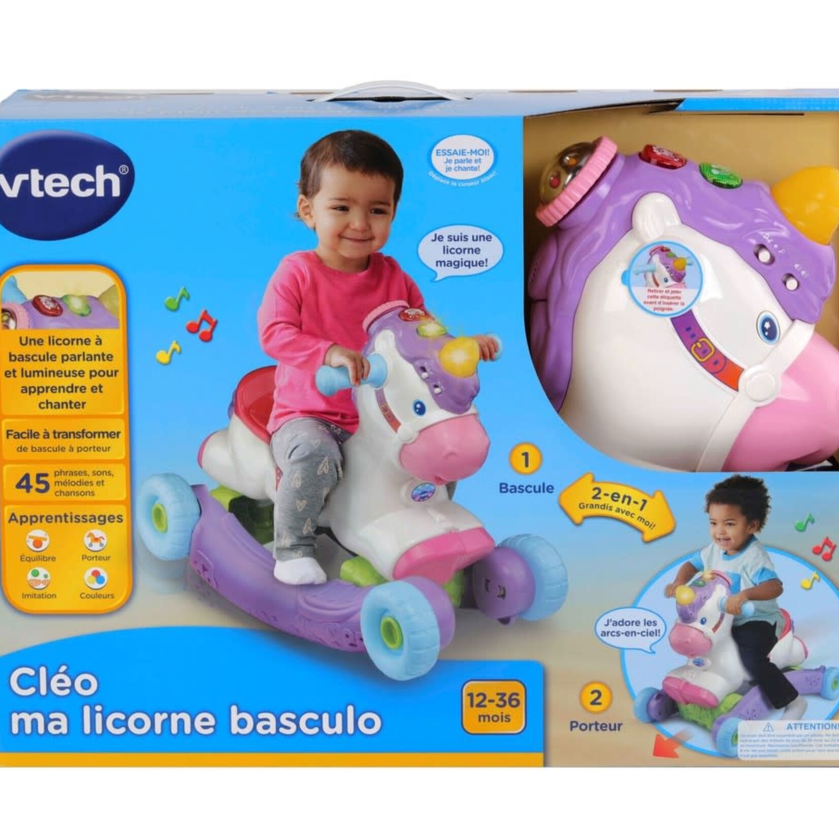 VTech VTech - Cléo ma licorne basculo