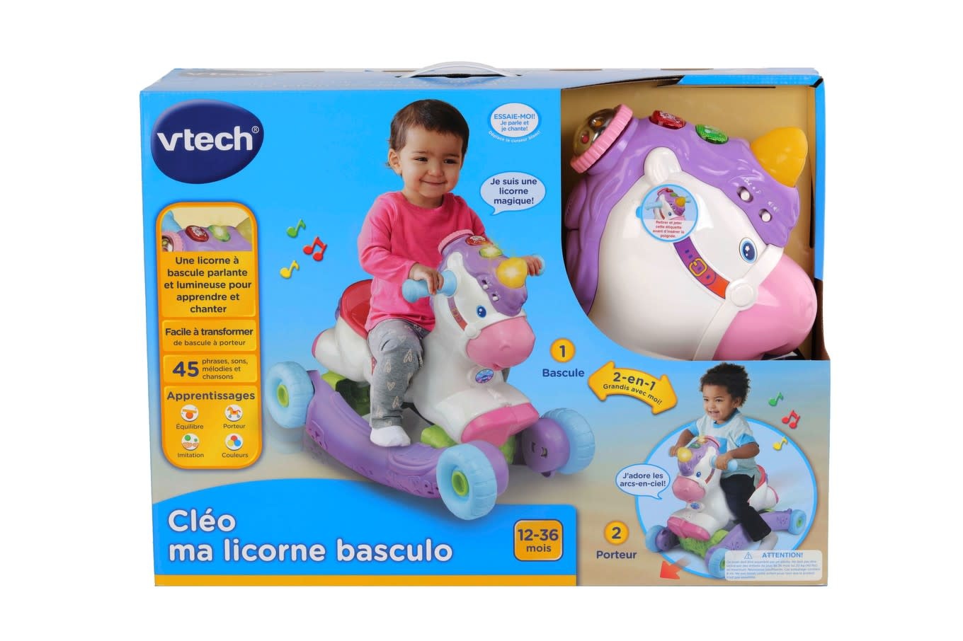 VTech VTech - Cléo ma licorne basculo