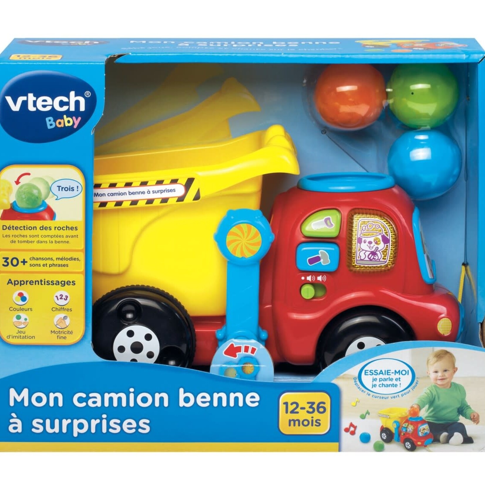 VTech VTech Baby - Mon camion benne à surprises