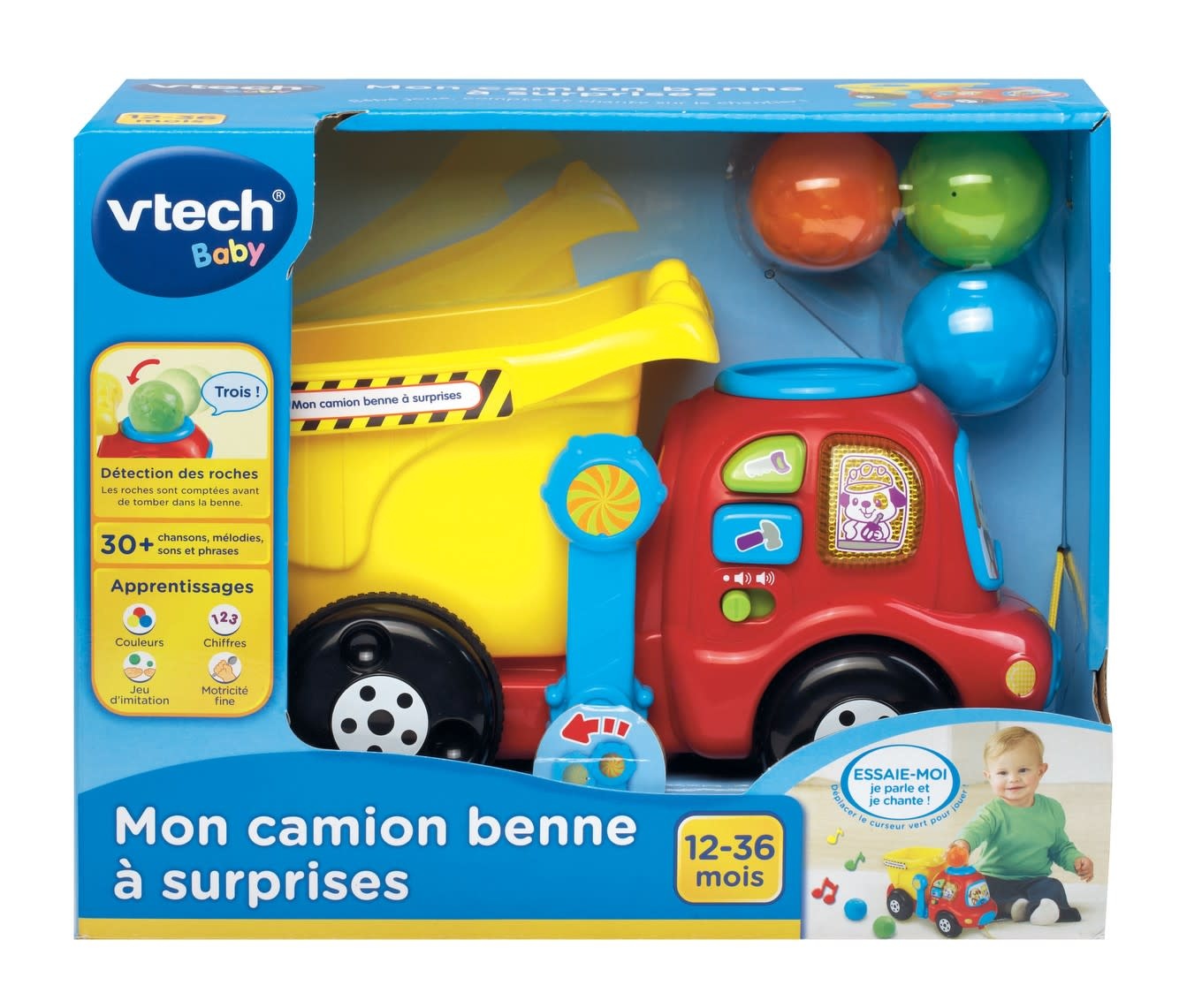 VTech VTech Baby - Mon camion benne à surprises