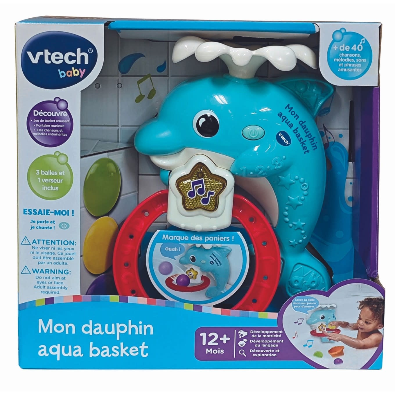 VTech Vtech - Mon dauphin aqua basket