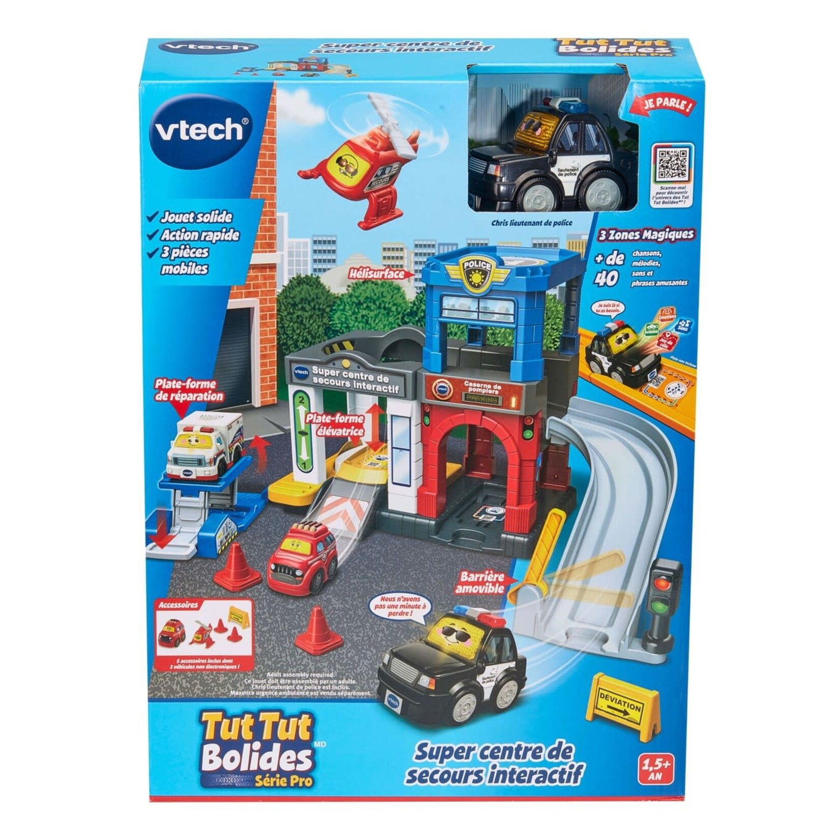 VTech Vtech Tut Tut Bolides Super Centre de Secours interactif