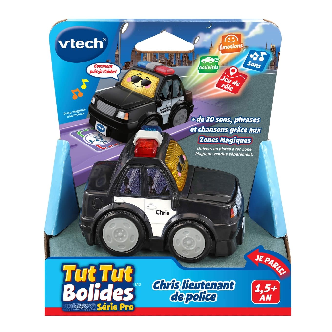 VTech Vtech - Tut tut bolide Chris lieutenant de police