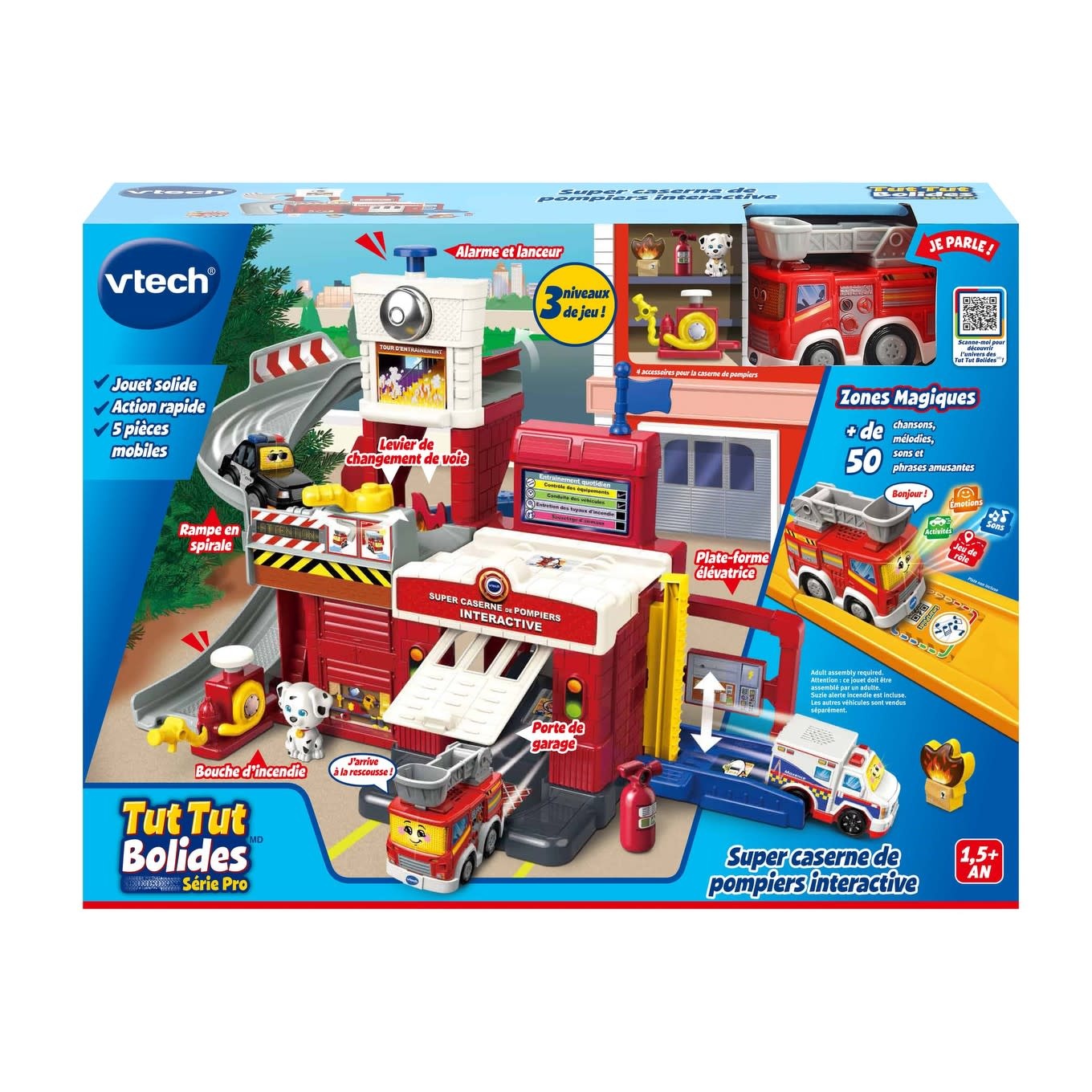 VTech Vtech - Tut tut bolides - Super caserne de pompiers