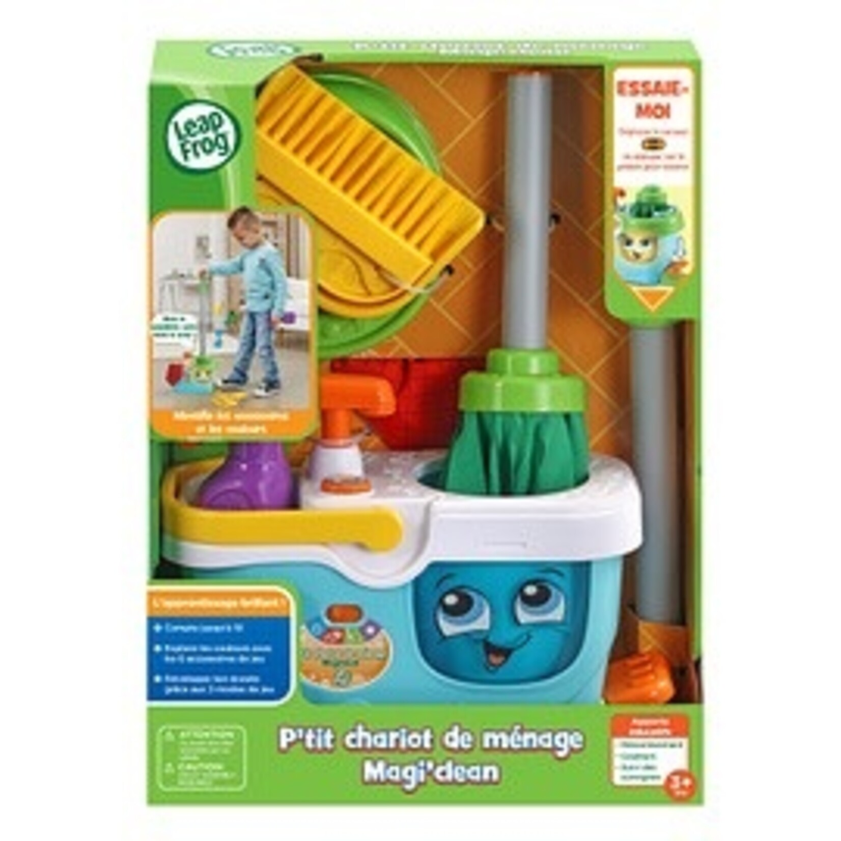 LeapFrog LeapFrog - P'tit chariot de ménage Magi'Clean