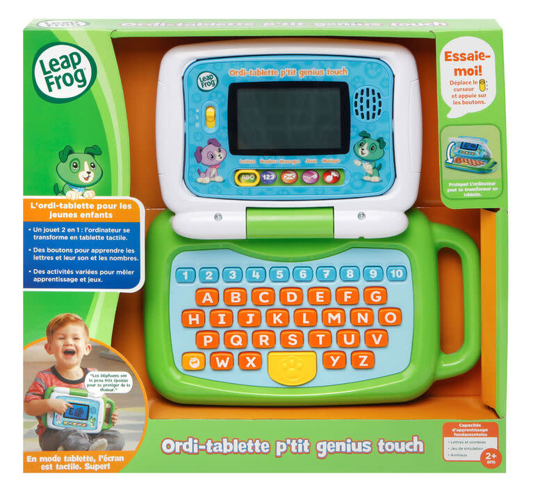 LeapFrog LeapFrog - Ordi-Tablette p'tit genius touch