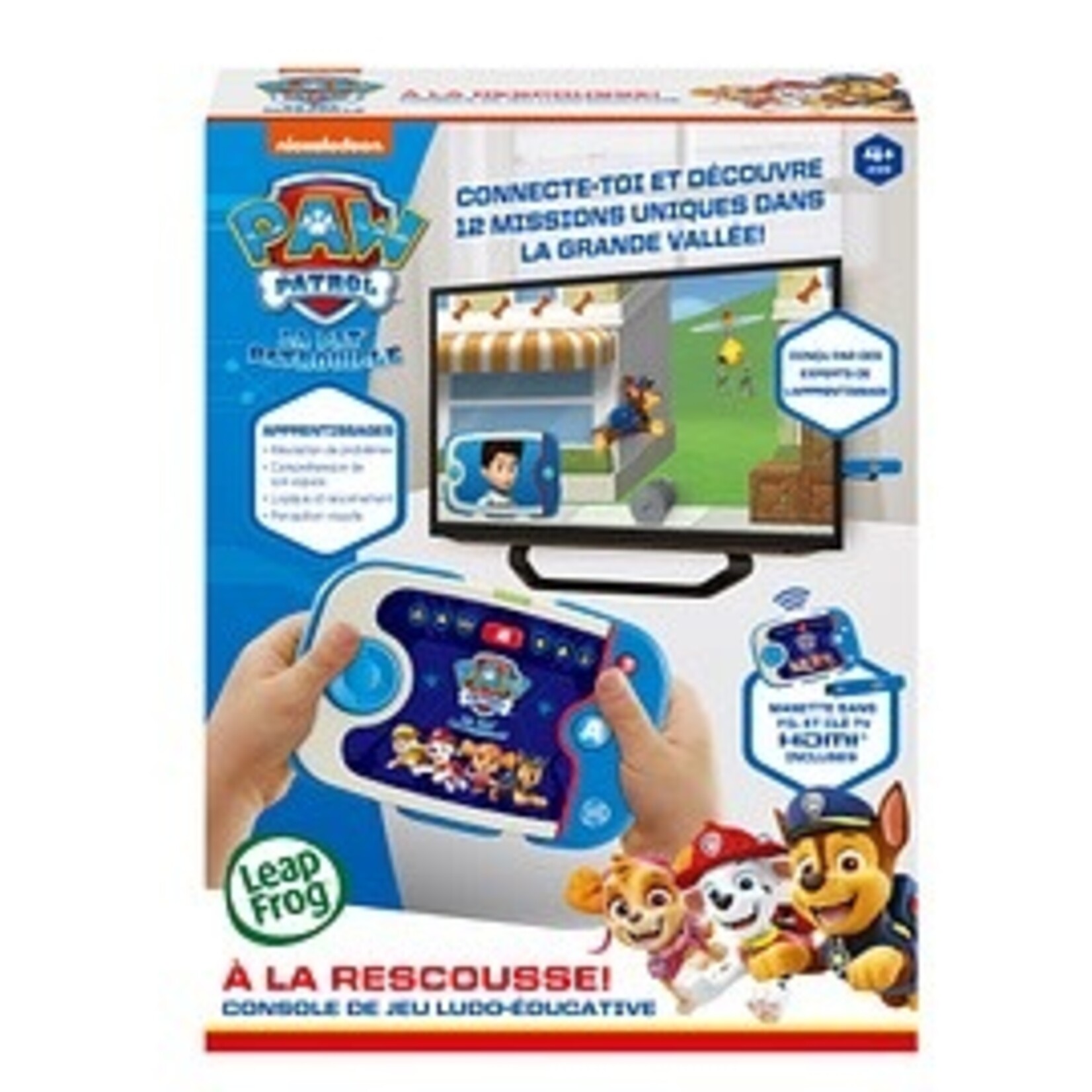 LeapFrog LeapFrog La Pat Patrouille console de jeu Ludo-éducative à la rescousse!