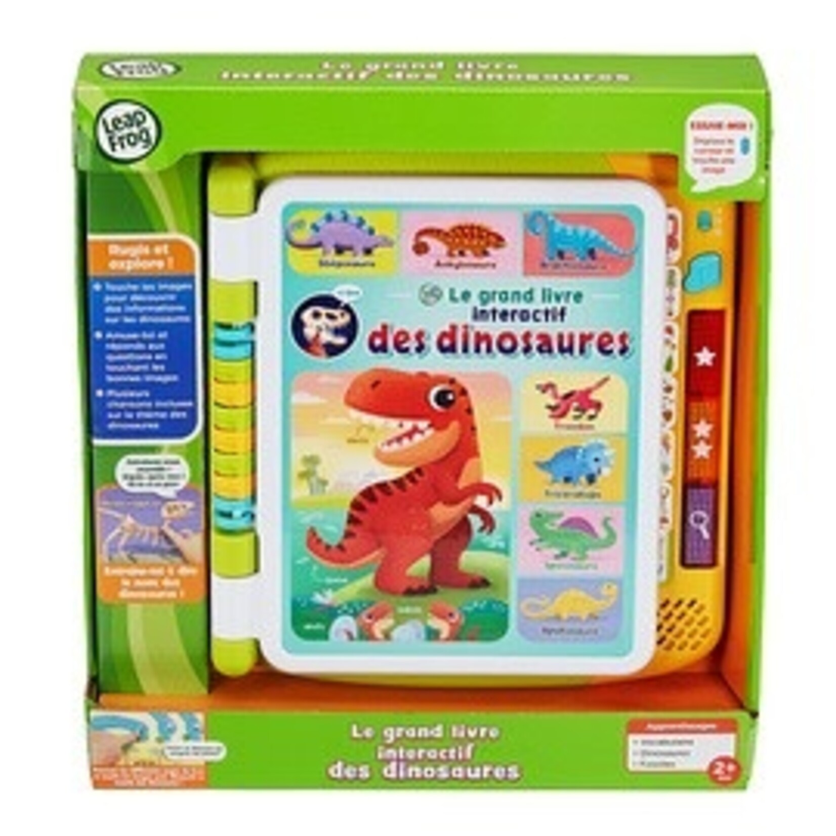 LeapFrog Leapfrog Le Grand Livre interactif des dinosaures