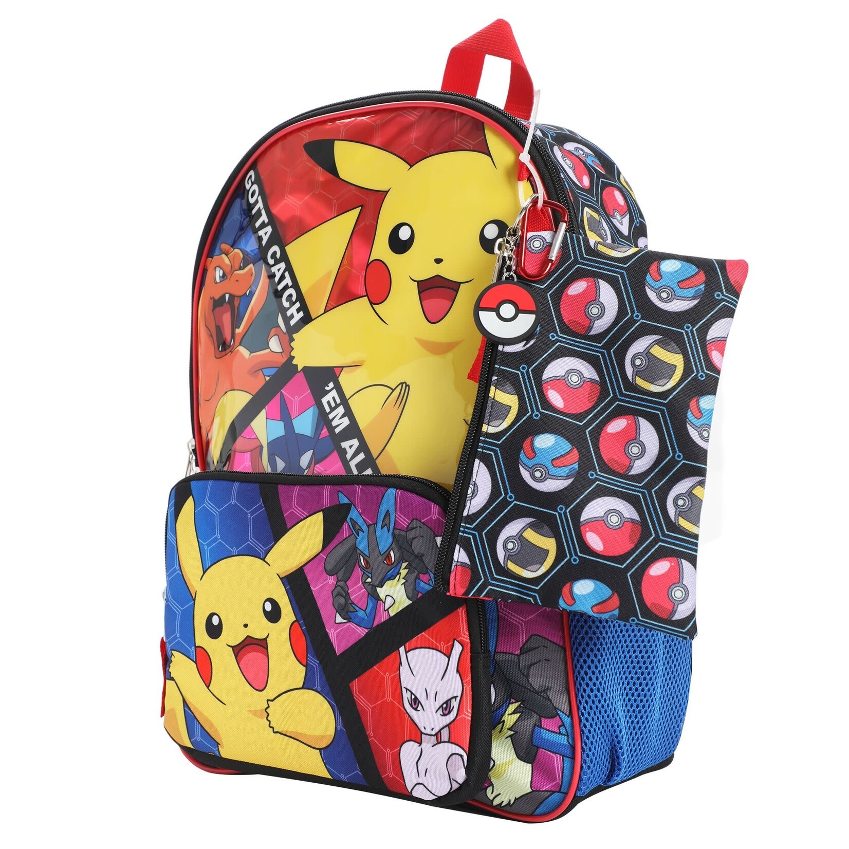 Bioworld Pokemon ensemble de sac à dos 5 pièces de 16 pouces