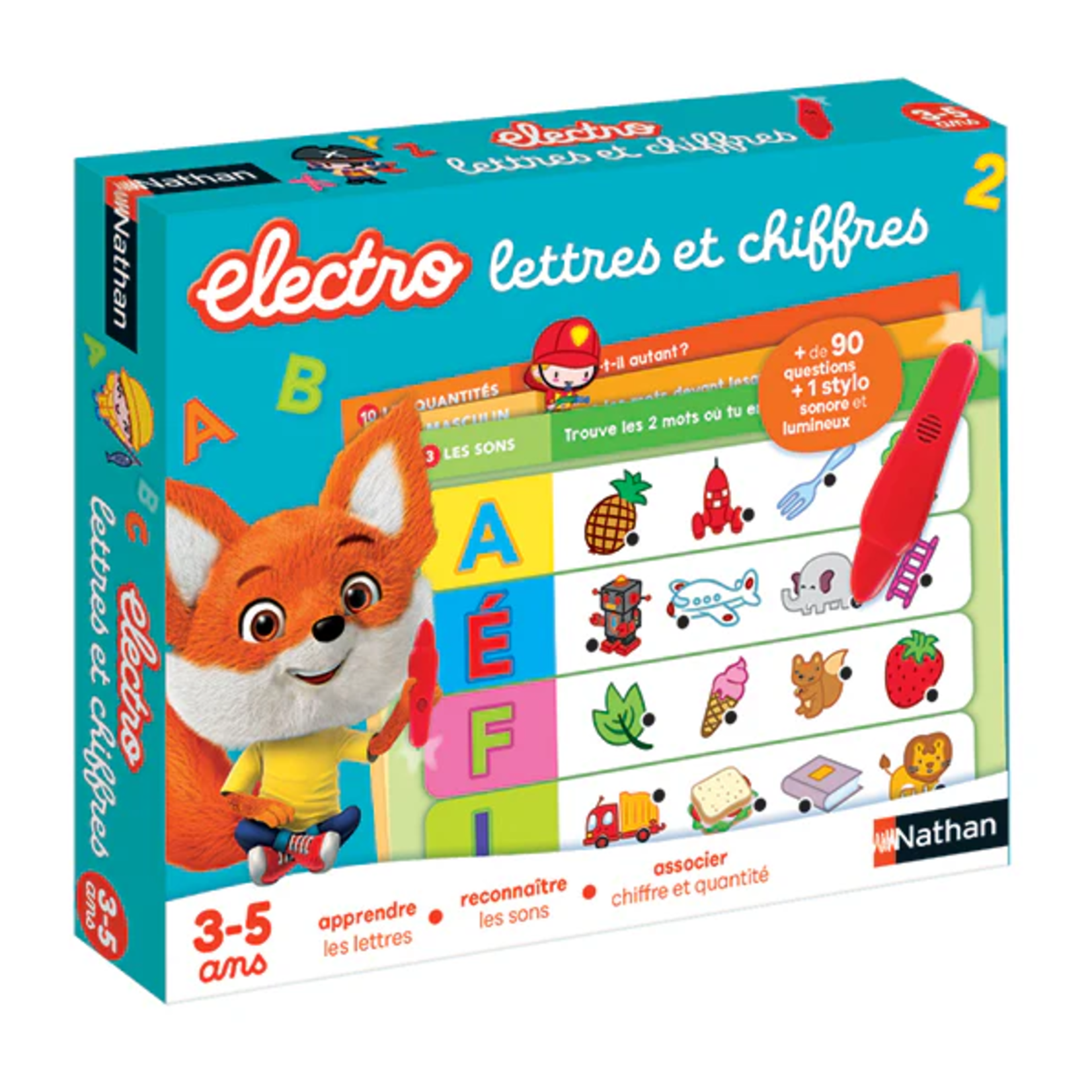 Nathan Nathan Electro lettres et chiffres