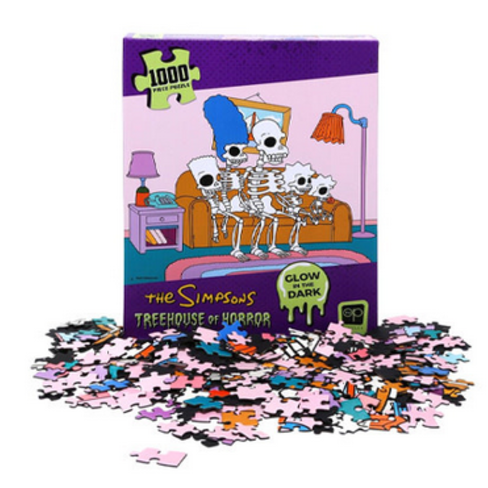 USAopoly USAopoly 1000 - The Simpsons : Treehouse of Horror Couch Gag