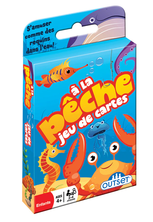 Outset Media Games Jeu de cartes - À la pêche