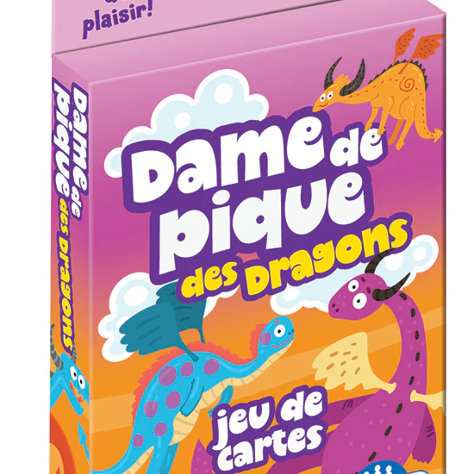Outset Media Games Jeu de cartes - Dame de Pique des Dragons