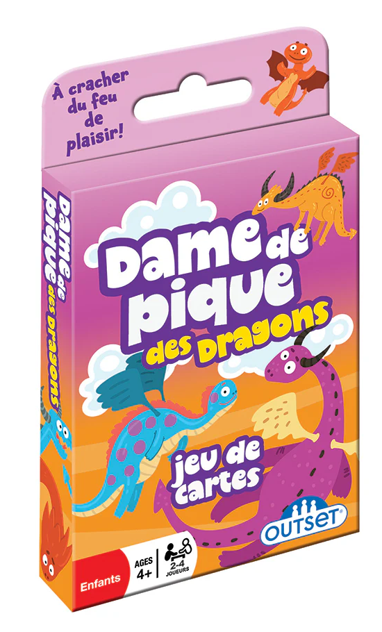 Outset Media Games Jeu de cartes - Dame de Pique