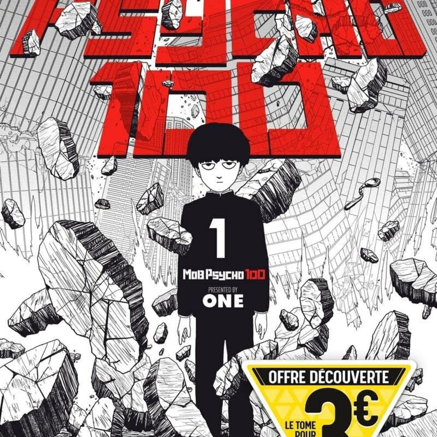 Kurokawa Manga - Mob Psycho 100 Tome 01