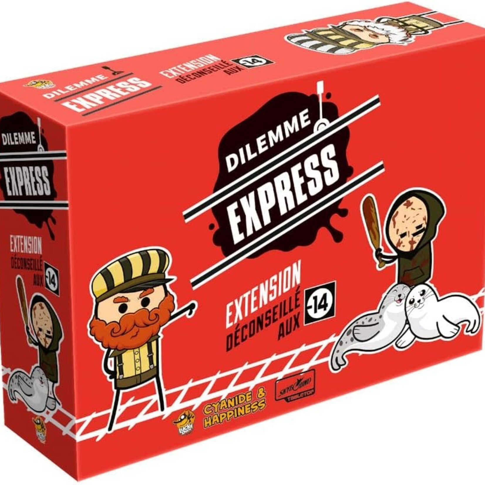 Lucky Duck Games Dilemme Express - Extension déconseillé aux -14 ans