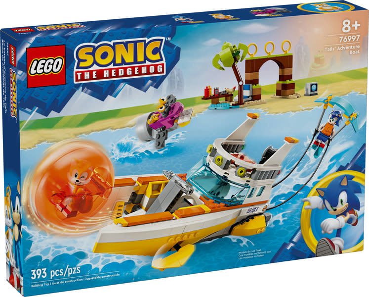 Lego Lego 76997 Sonic - Le bateau d’aventure de Tails