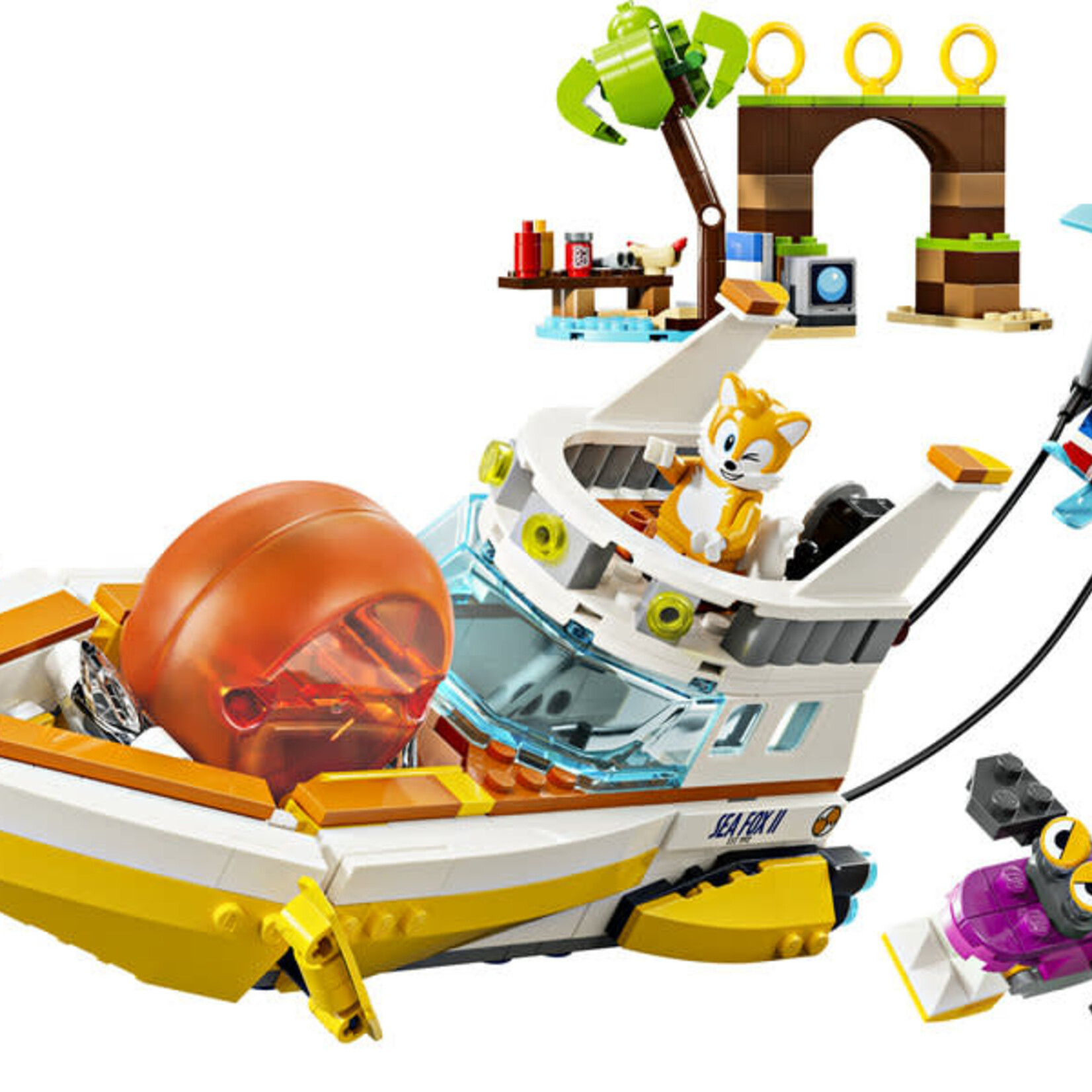 Lego Lego 76997 Sonic - Le bateau d’aventure de Tails