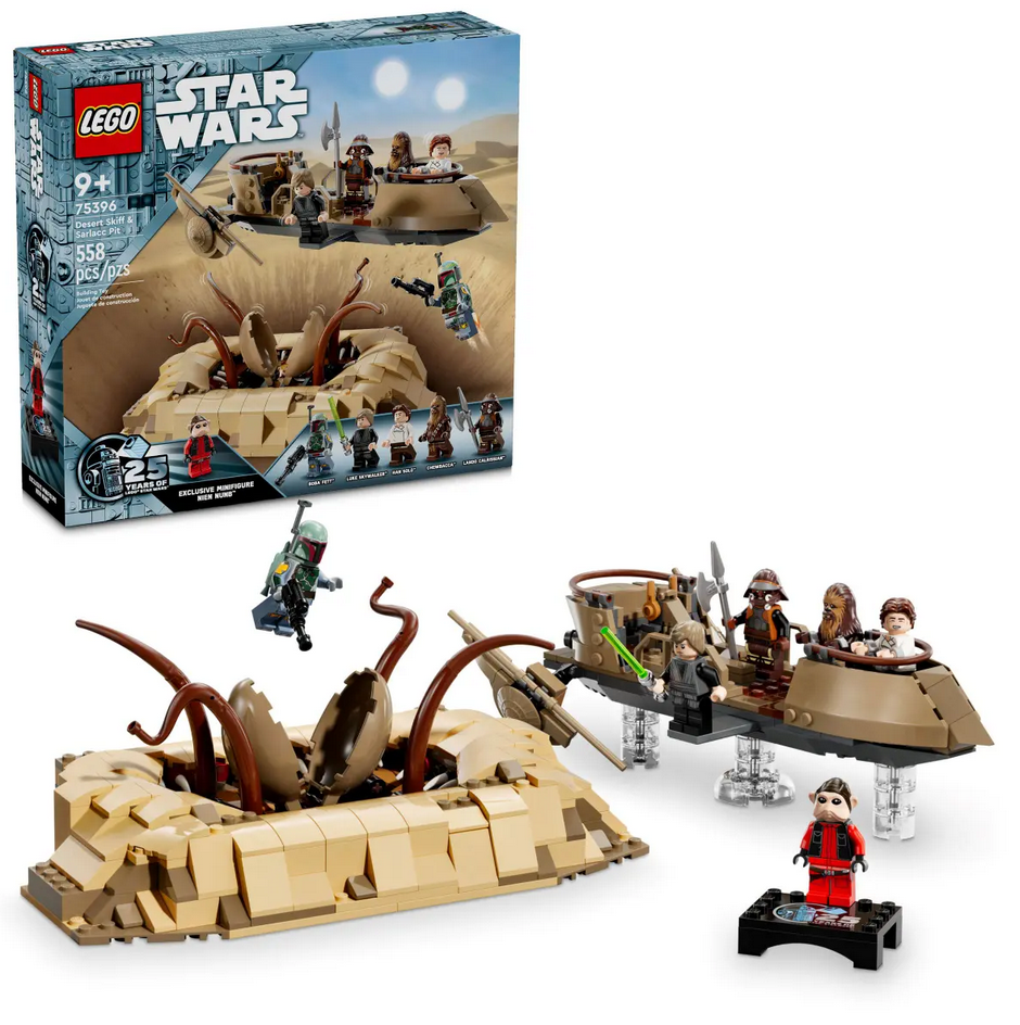 Lego Lego 75396 Star Wars - L’esquif du désert et la fosse du Sarlacc