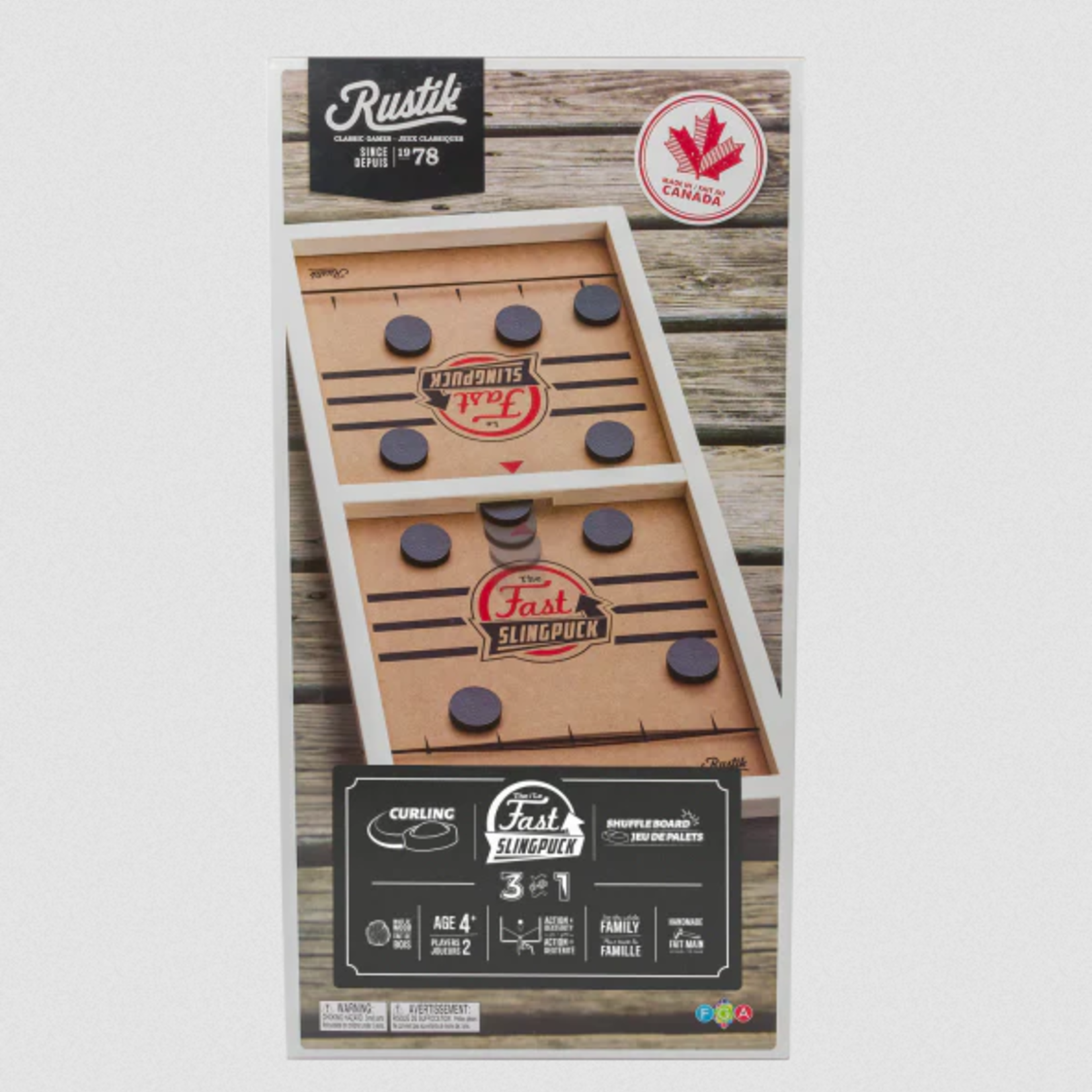 Rustik Fast sling puck/Curling