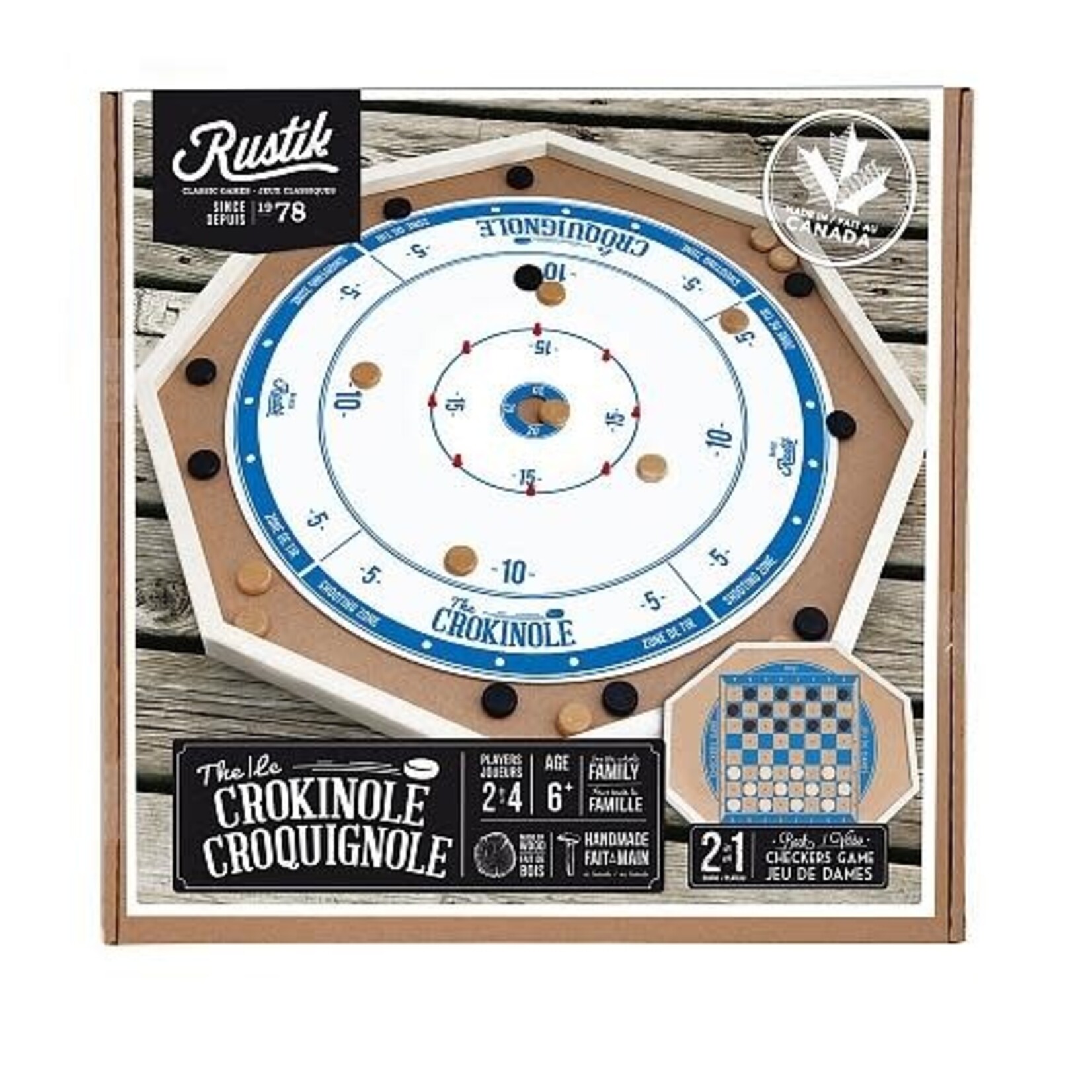 Rustik Croquignole 2 en 1