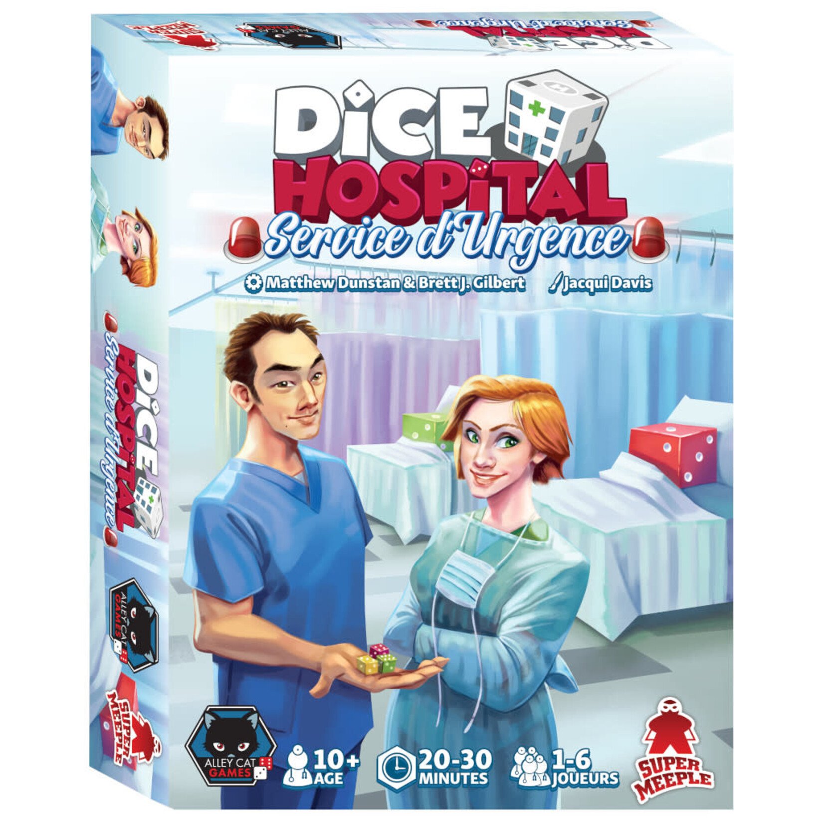 Super Meeple Dice Hospital - Service d'Urgence