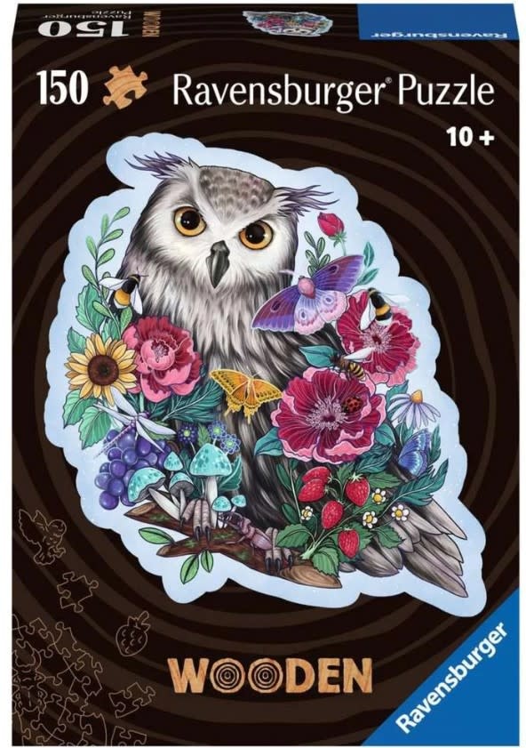 Ravensburger Ravens Puzzle en bois 150 - Chouette