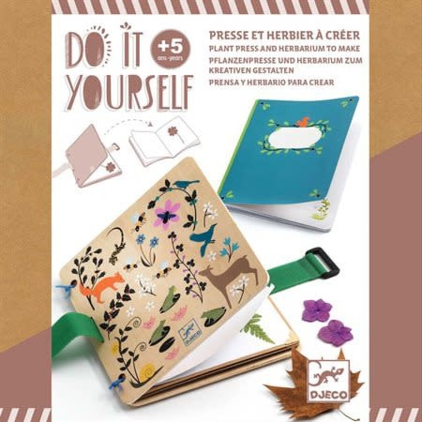 Djeco Do it Yourself Presse et herbier à créer