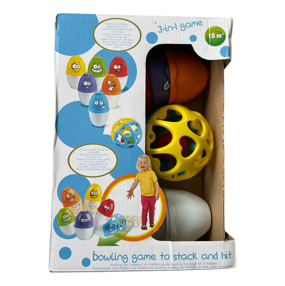 Playgo PlayGo jeu de bowling pour empiler et frapper