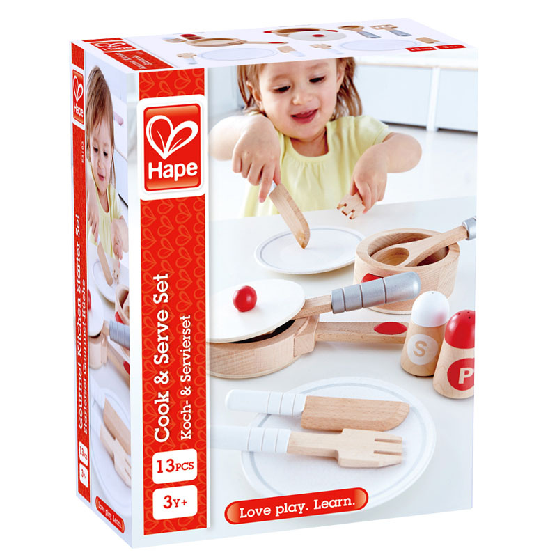 Hape Hape Cook & Serve Set