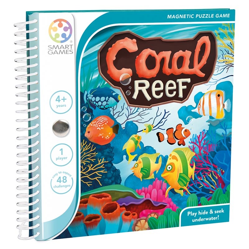 Smart Games Smart Games - Coral Reef (Jeu de voyage magnétique)