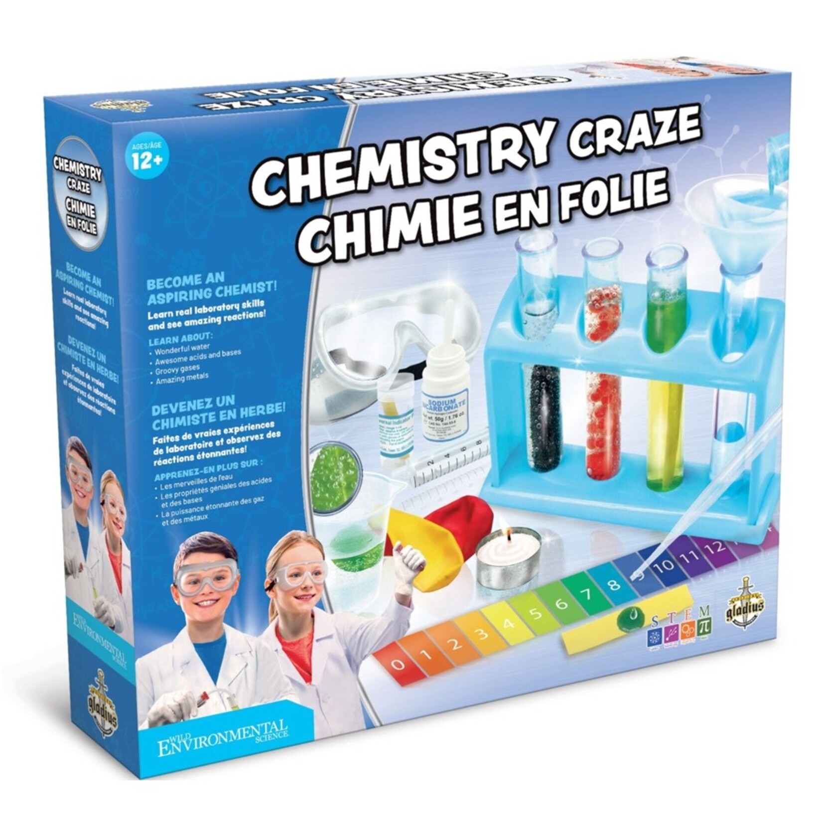 Gladius Wild Environmental Science Chimiste : Expériences de laboratoire