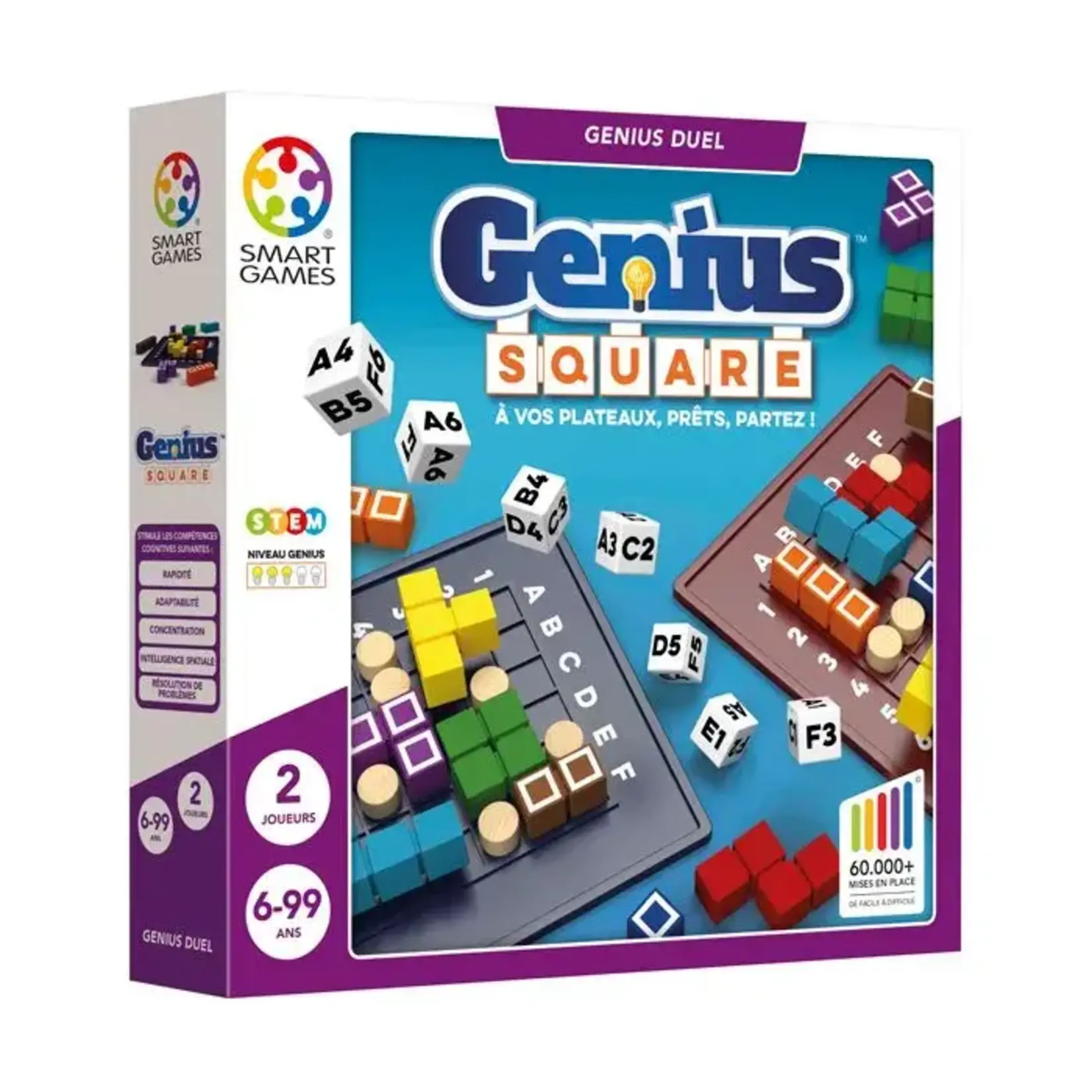 Smart Games Smart Games -Genius Square - race to fill the grid first!