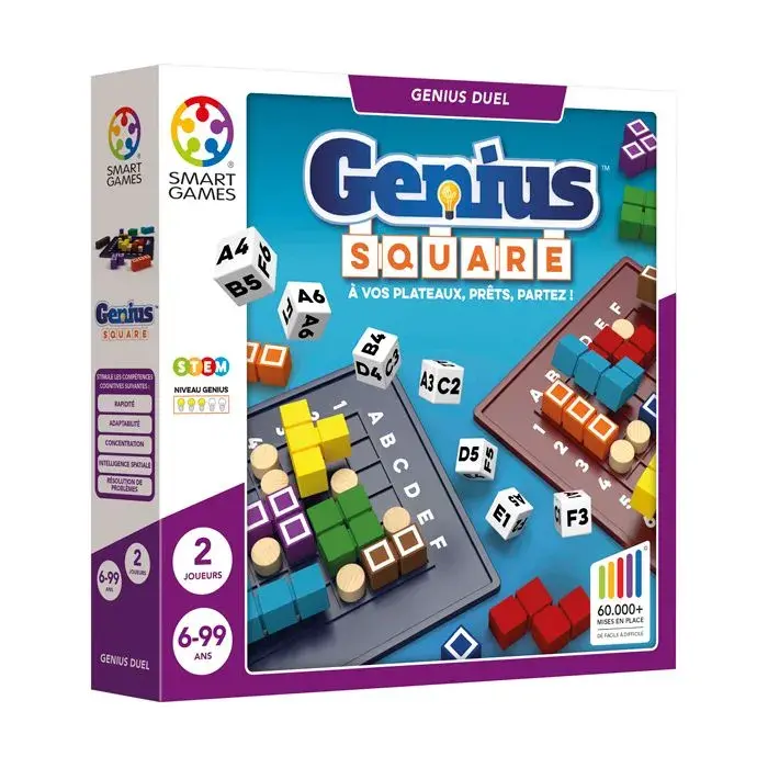 Smart Games Smart Games -Genius Square - race to fill the grid first!