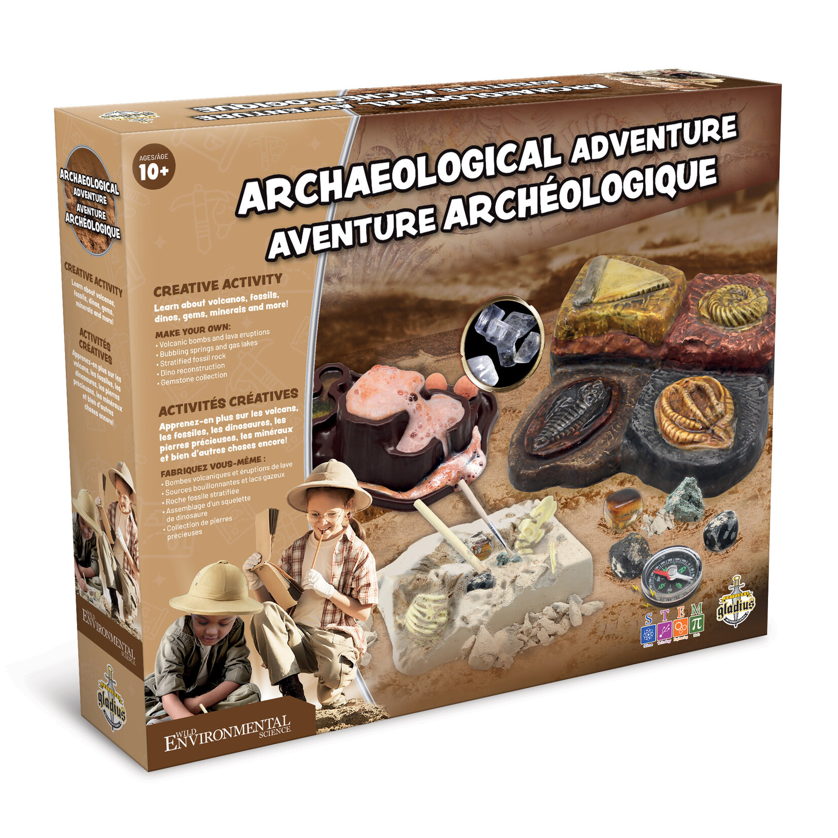 Gladius Wild Environmental Science - Archéologue : Secrets de notre planète