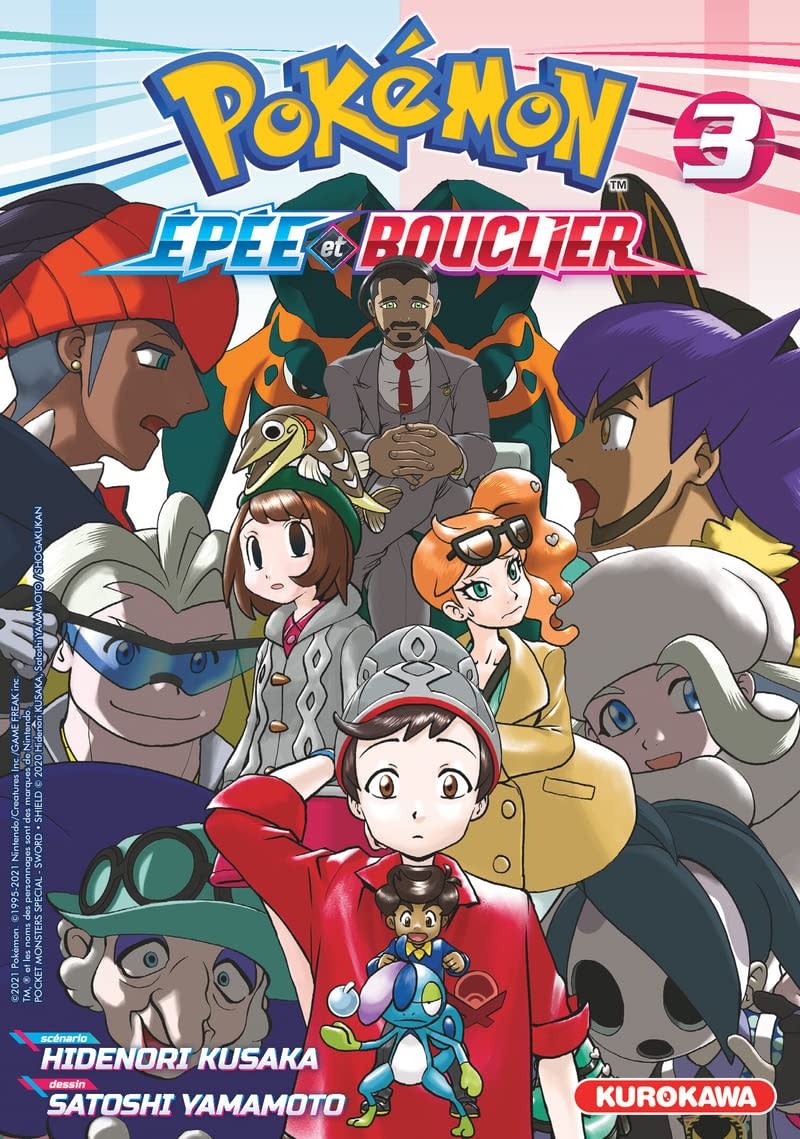 Kurokawa Manga - Pokemon Épée et Bouclier Tome 03