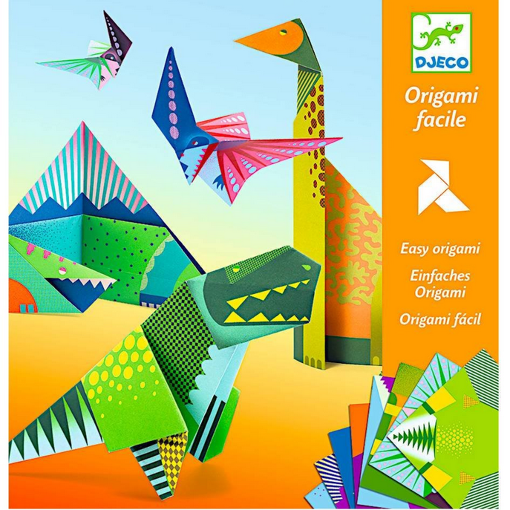 Djeco Djeco Origami niveau 2 dinosaures