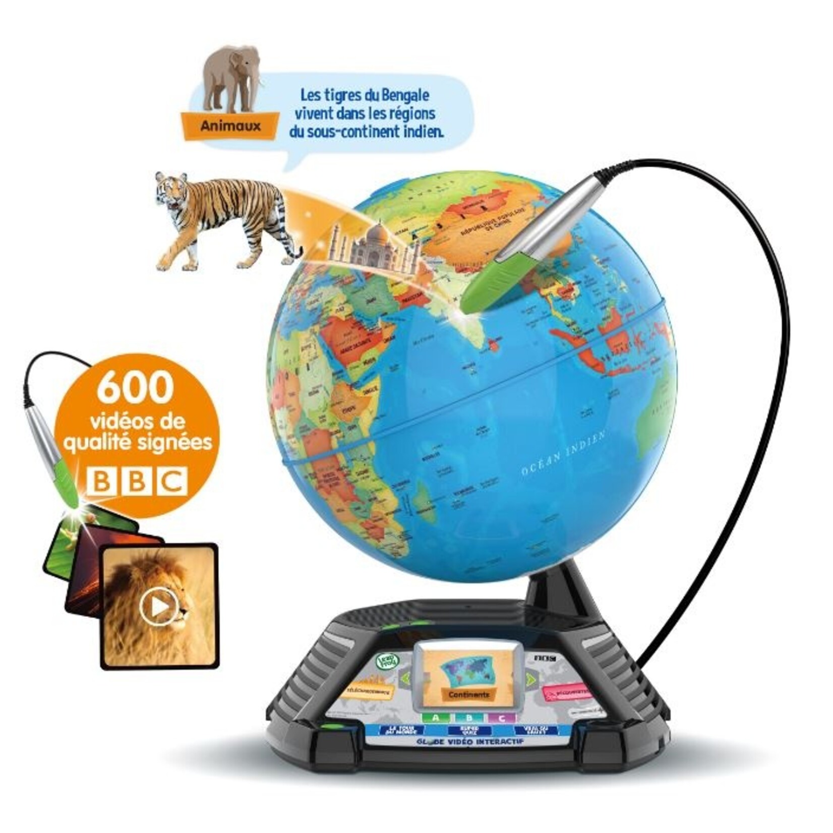 LeapFrog LeapFrog Globe Vidéo Interactif