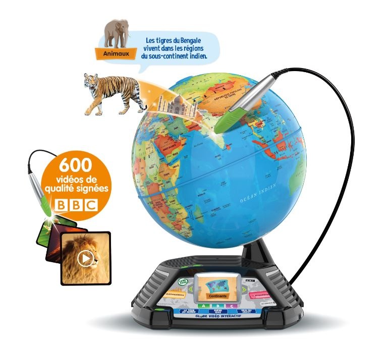 LeapFrog LeapFrog Globe Vidéo Interactif